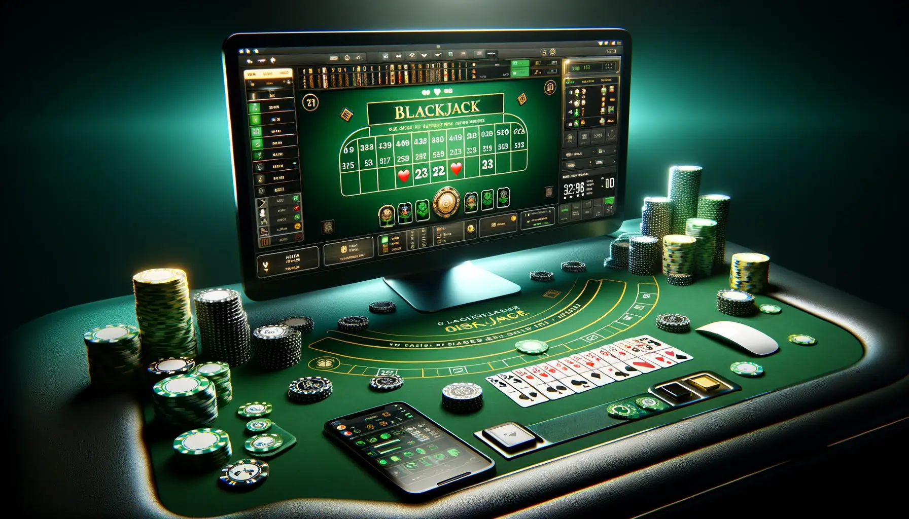 Blackjack bei Mozzart casino